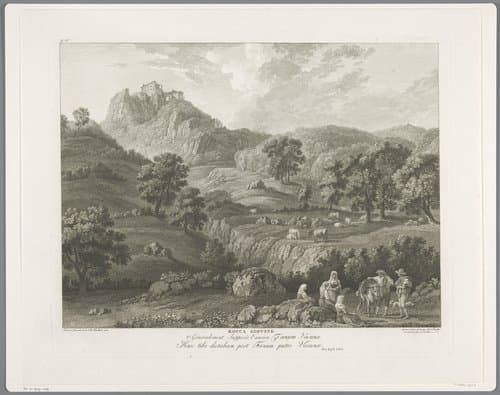 Rocca Giovine by Balthasar Anton Dunker