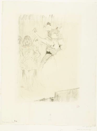 Lender dansant le pas de boléro by Henri de Toulouse-Lautrec