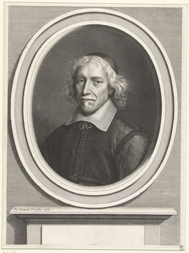 Portret van Gilles Boileau by Robert Nanteuil