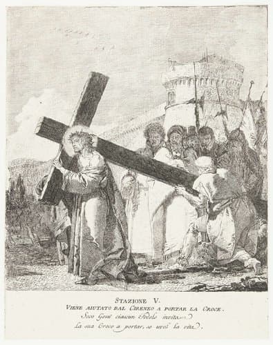 Kruiswegstaties by Giovanni Domenico Tiepolo