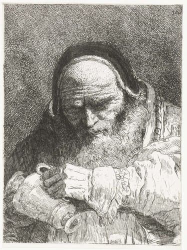 Paus met schenkkan by Giovanni Domenico Tiepolo