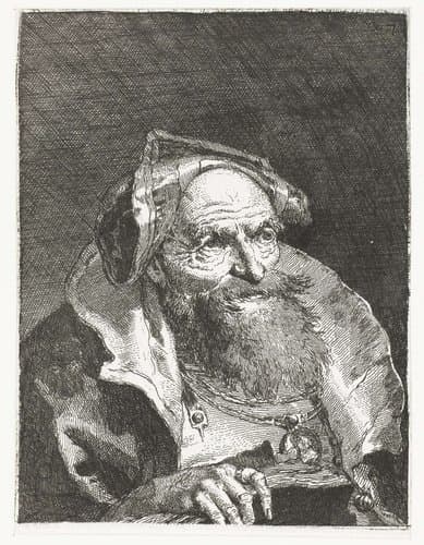 Raccolta di Teste by Giovanni Domenico Tiepolo