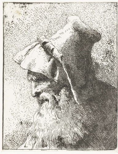 Raccolta di Teste by Giovanni Domenico Tiepolo