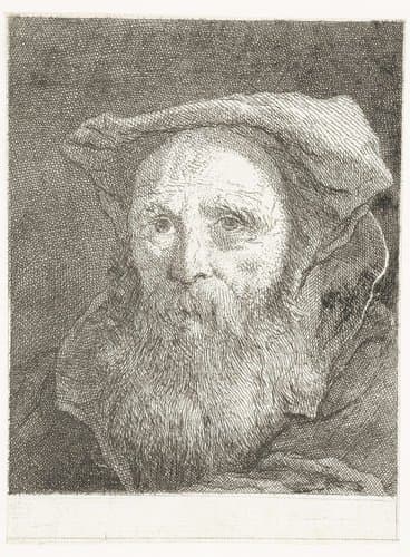 Verzameling hoofden by Giovanni Domenico Tiepolo