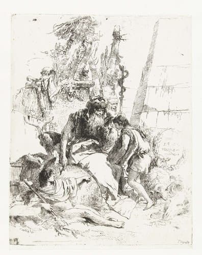 Scherzi di fantasia by Giovanni Battista Tiepolo