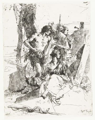Scherzi di fantasia by Giovanni Battista Tiepolo