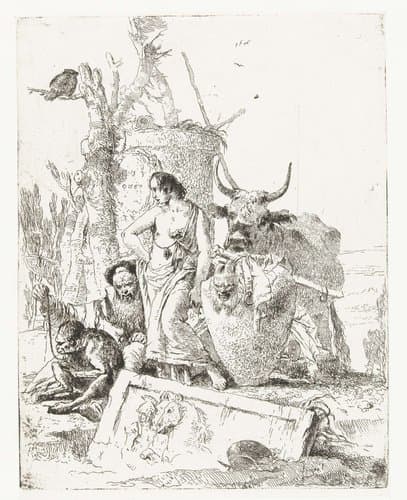 Scherzi di fantasia by Giovanni Battista Tiepolo
