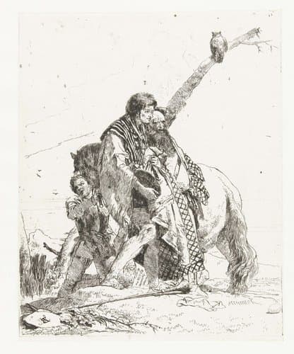 Scherzi di fantasia by Giovanni Battista Tiepolo