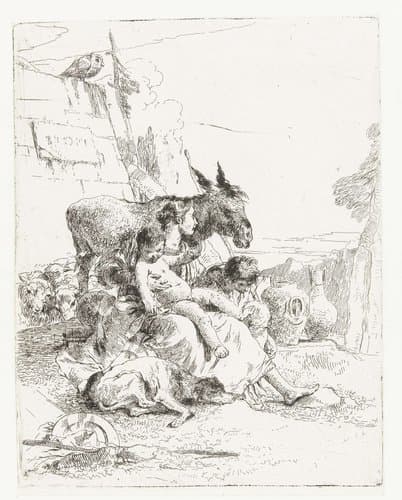 Scherzi di fantasia by Giovanni Battista Tiepolo