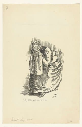 Mait' Liziard by Lucien Pissarro