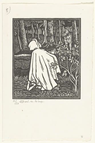 Roodkapje by Lucien Pissarro