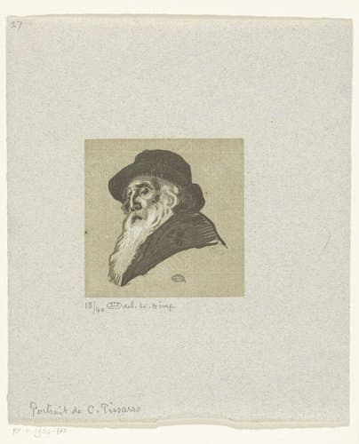 Portret van Camille Pissarro