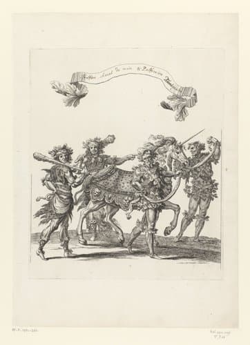Estafiers, cheval de main et Palfreniers Amériquains by François Chauveau