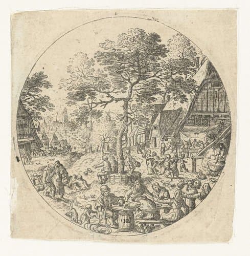 Boerenfeest by Hans Bol
