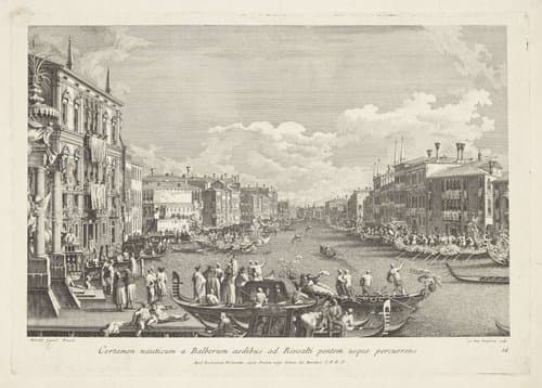 Canal Grande en Palazzo Belloni Battagia