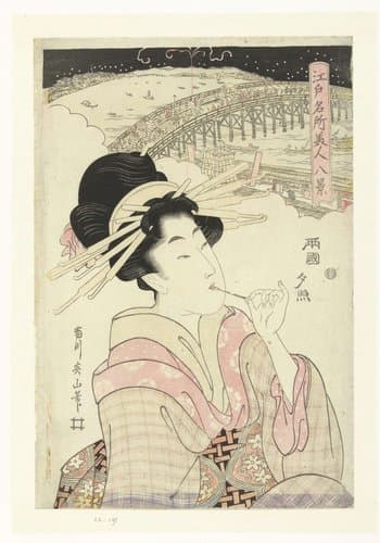 Edo meisho bijin hakkei