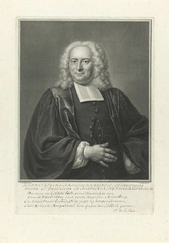 Portret van Johannes Esgers by Pieter Tanjé