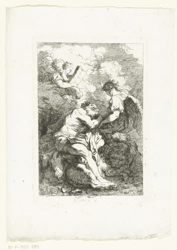 Heilige Hieronymus by Jean Honoré Fragonard