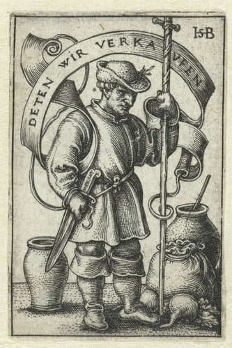 Deten wir verkavfen by Hans Sebald Beham