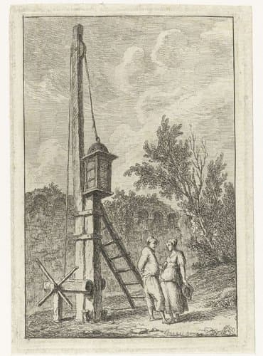 Romeinse gezichten by Hubert Robert