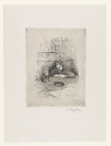 Portret van de schilder Eduardo Zamacois y Zabala