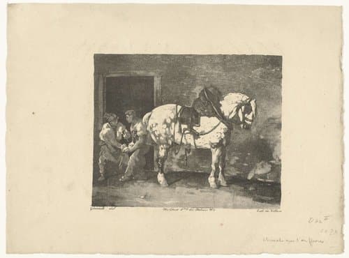 Suite de sept petites pièces by Théodore Géricault