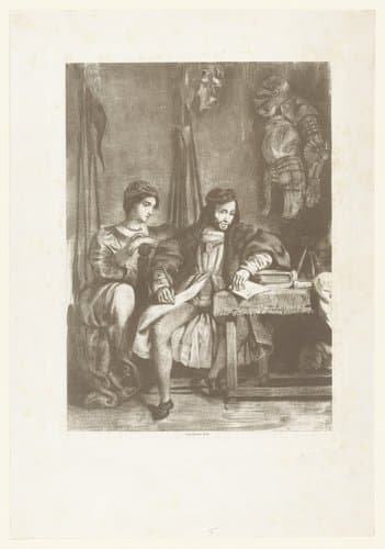 Goetz de Berlichingen by Eugène Delacroix