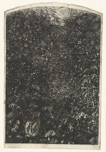 Jérôme lisant by Rodolphe Bresdin