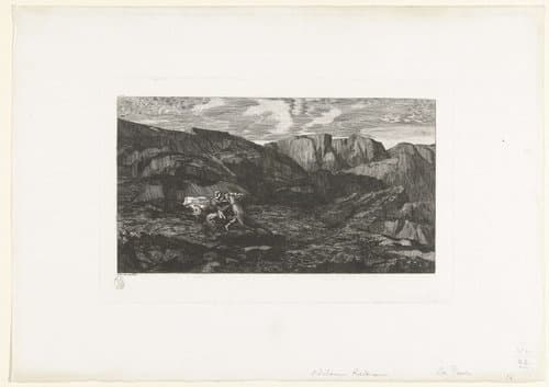 La Peur by Odilon Redon
