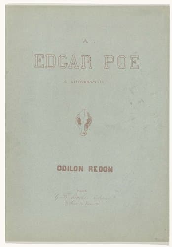 A Edgar Poe by Odilon Redon