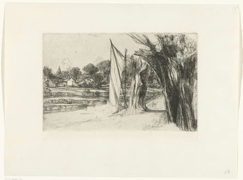Thames Ditton by Francis Seymour-Haden (Sir)