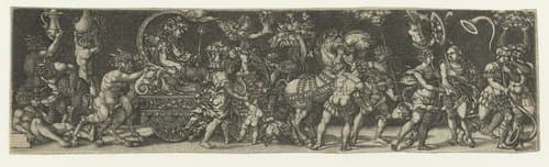 Triomf van Bacchus by Monogrammist AC (16e eeuw)