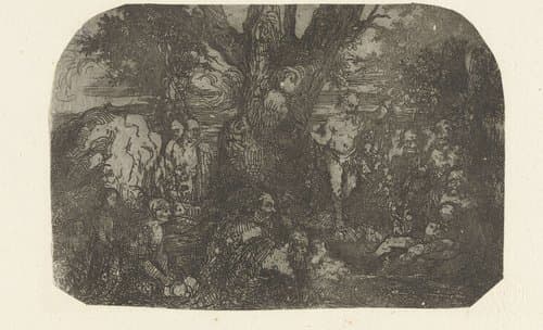 Les Prisonniers by Rodolphe Bresdin