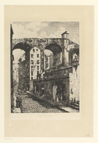 Une rue à Gênes