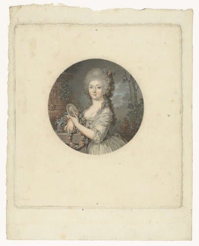 Portret van een prinses by Jean François Janinet