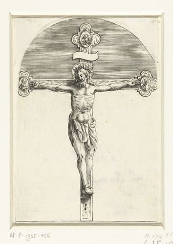 Kruisiging by Jacques Callot