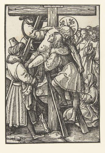 Kruisafname by Jacob Cornelisz van Oostsanen