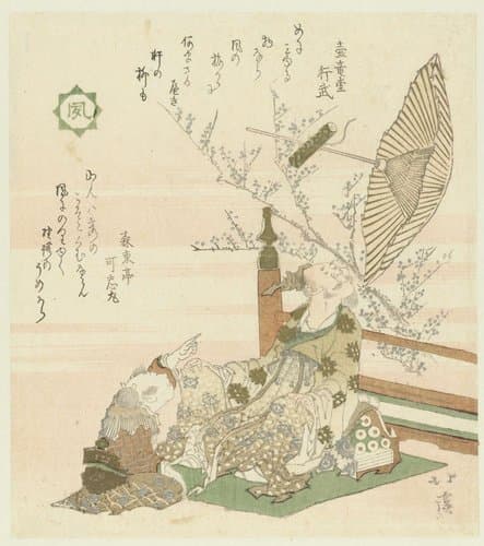Wind by Totoya Hokkei