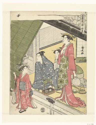 Azuma natsu jukkei by Torii Kiyonaga