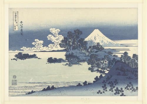 36 gezichten op de berg Fuji by Katsushika Hokusai