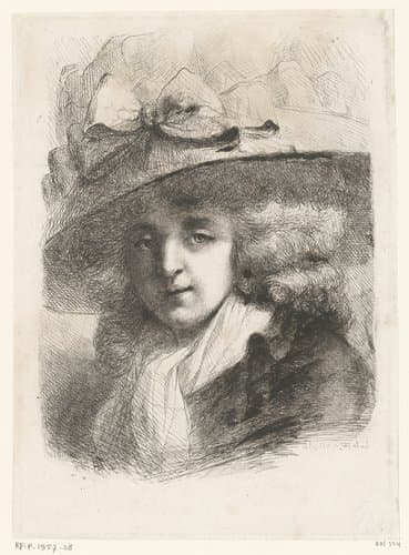 Portret van Mevrouw Mosion