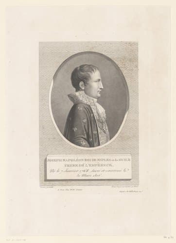 Portret van Jozef Bonaparte