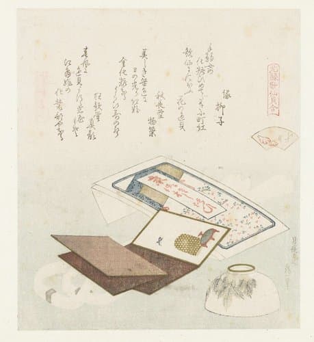Kleur schelp by Katsushika Hokusai