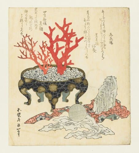Agaat by Katsushika Hokusai