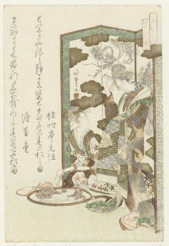 Portrait of Katsushika Hôtei Hokuga