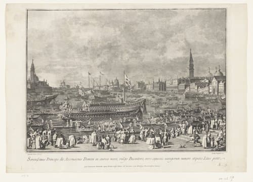 Festa della Sensa by Giovanni Battista Brustoloni