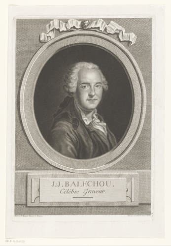 Portret van Jean Joseph Baléchou