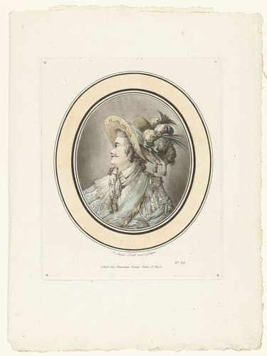 Buste van een heer by Jean-Augustin Léveillé