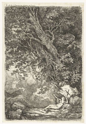 Dood van Maria Magdalena by Etienne de Lavallée-Poussin