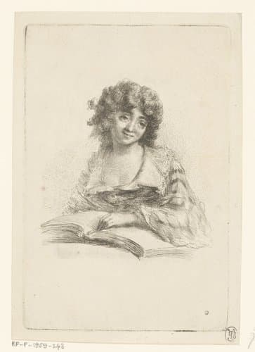 Portret van Isabella Teotochi Albrizzi